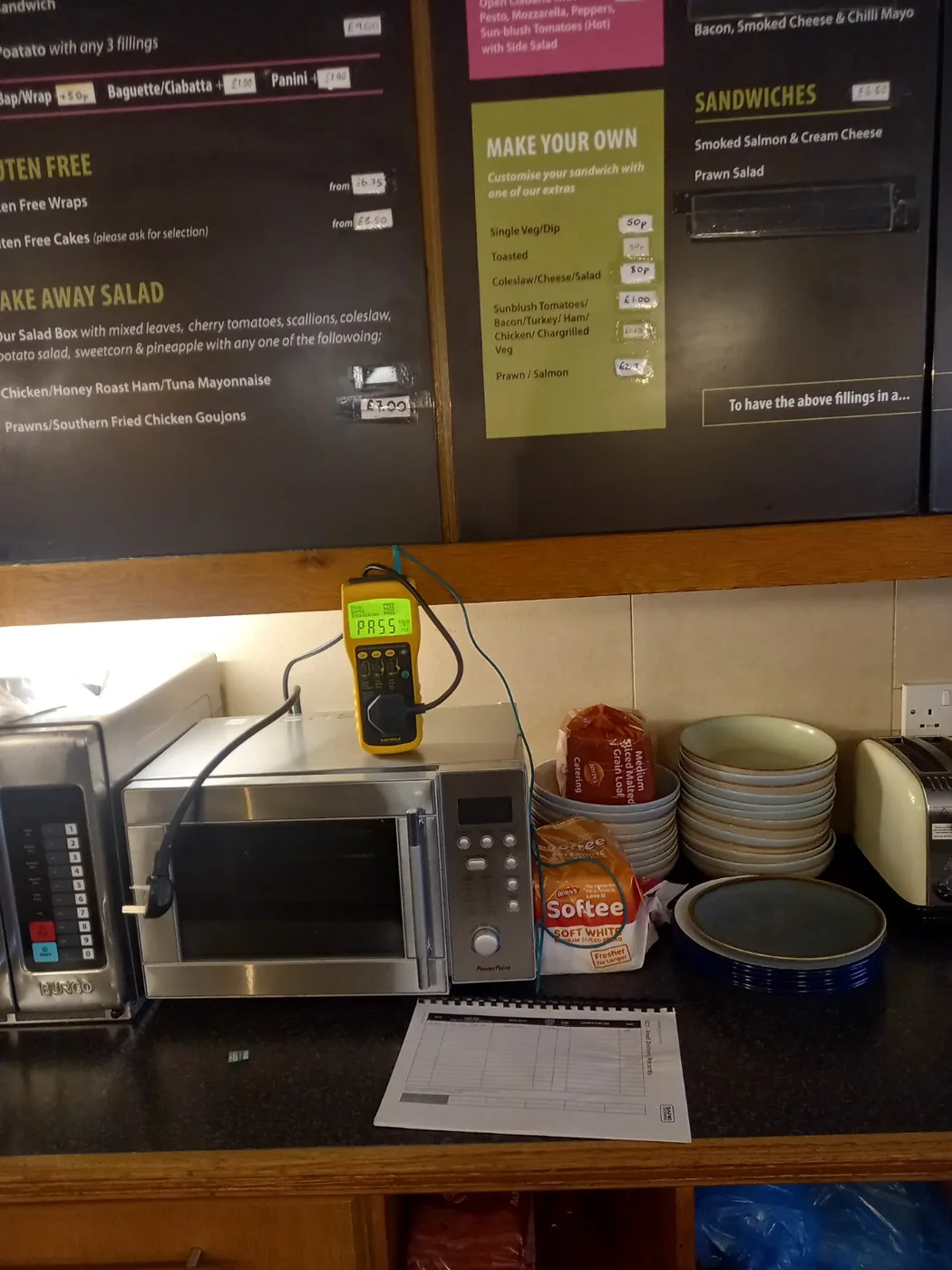PAT testing on commercial equipment for a Tyrone business