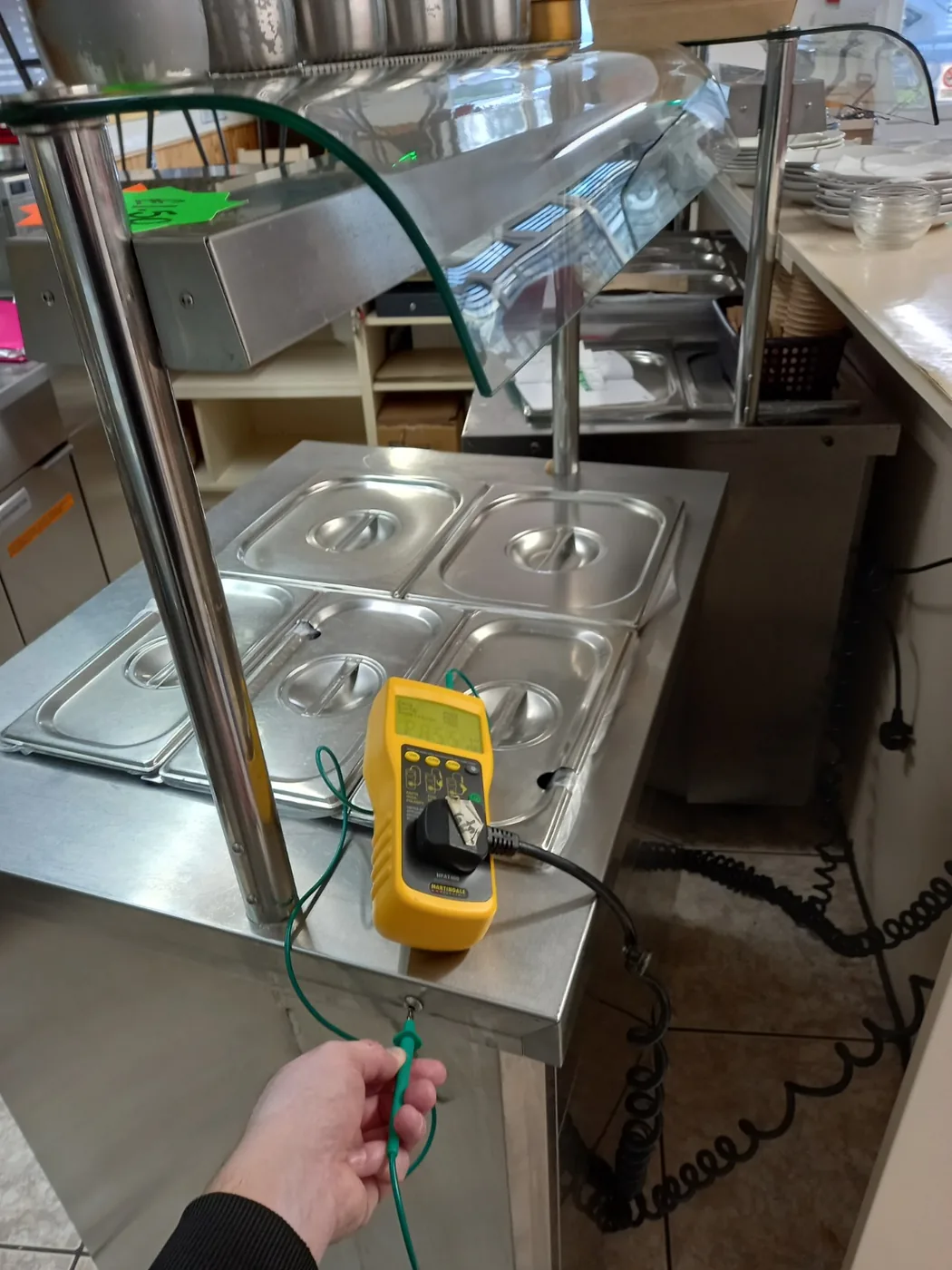 Commercial counter equipment